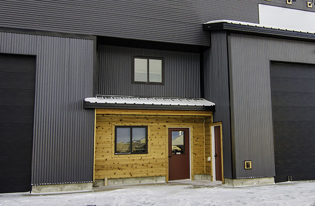 3/4 Corrugated Metal Panel House